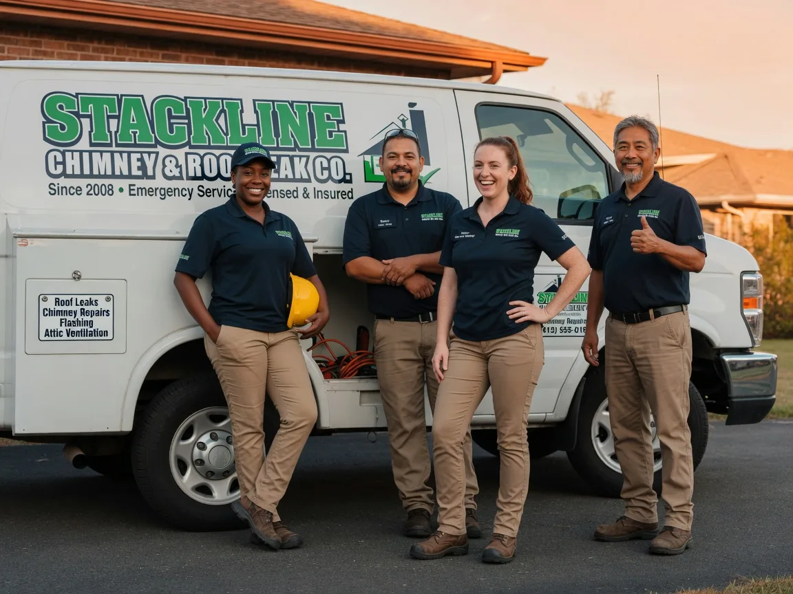 Chimney flashing repair company in Fullerton, CA